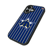 Seattle Mariners 1981-1986 - Cooperstown Collection Pinstripe Bump Phone Case for Apple iPhone