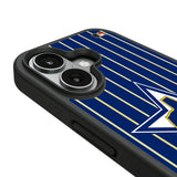 Seattle Mariners 1981-1986 - Cooperstown Collection Pinstripe Bump Phone Case for Apple iPhone