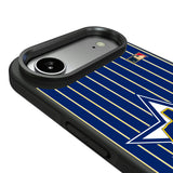 Seattle Mariners 1981-1986 - Cooperstown Collection Pinstripe Bump Phone Case for Apple iPhone