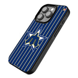 Seattle Mariners 1981-1986 - Cooperstown Collection Pinstripe Bump Phone Case for Apple iPhone
