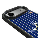 Seattle Mariners 1981-1986 - Cooperstown Collection Pinstripe Bump Phone Case for Apple iPhone