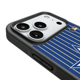 Seattle Mariners 1981-1986 - Cooperstown Collection Pinstripe Bump Phone Case for Apple iPhone