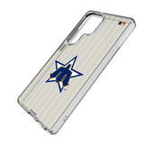 Seattle Mariners 1981-1986 - Cooperstown Collection Pinstripe Clear Phone Case for Samsung Galaxy