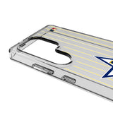 Seattle Mariners 1981-1986 - Cooperstown Collection Pinstripe Clear Phone Case for Samsung Galaxy
