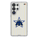 Seattle Mariners 1981-1986 - Cooperstown Collection Pinstripe Clear Phone Case for Samsung Galaxy