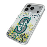 Seattle Mariners Confetti Glitter Phone Case for Apple iPhone