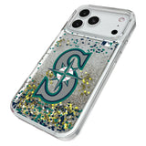 Seattle Mariners Confetti Glitter Phone Case for Apple iPhone