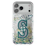 Seattle Mariners Confetti Glitter Phone Case for Apple iPhone