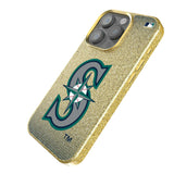 Seattle Mariners Linen Bling Phone Case for Apple iPhone