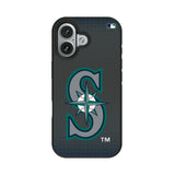 Seattle Mariners Linen Bump Phone Case for Apple iPhone