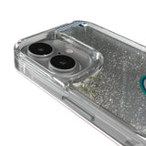 Seattle Mariners Linen Glitter Phone Case for Apple iPhone