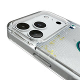 Seattle Mariners Linen Glitter Phone Case for Apple iPhone