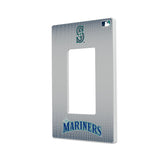Seattle Mariners Linen Hidden-Screw Light Switch Plate