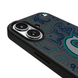 Seattle Mariners Paisley MagSafe Compatible Phone Case for Apple iPhone