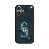 Seattle Mariners Paisley MagSafe Compatible Phone Case for Apple iPhone