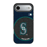 Seattle Mariners Personalized Circle Bump Phone Case for Apple iPhone