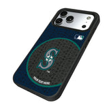 Seattle Mariners Personalized Circle Bump Phone Case for Apple iPhone