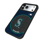 Seattle Mariners Personalized Circle Bump Phone Case for Apple iPhone