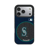 Seattle Mariners Personalized Circle Bump Phone Case for Apple iPhone