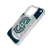 Seattle Mariners Personalized Circle Clear Phone Case for Apple iPhone