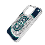 Seattle Mariners Personalized Circle Clear Phone Case for Apple iPhone