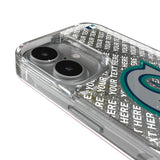 Seattle Mariners Personalized EndZone Plus Glitter Phone Case for Apple iPhone