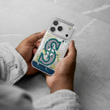 Seattle Mariners Personalized EndZone Plus Glitter Phone Case for Apple iPhone