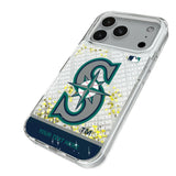 Seattle Mariners Personalized EndZone Plus Glitter Phone Case for Apple iPhone