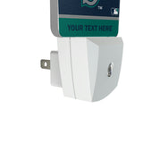 Seattle Mariners Personalized Endzone Solid Night Light 2-Pack