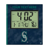 Seattle Mariners Personalized Hatch Wall Clock
