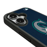 Seattle Mariners Personalized Stripe Bump Phone Case for Apple iPhone