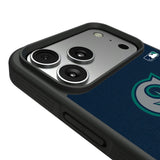 Seattle Mariners Personalized Stripe Bump Phone Case for Apple iPhone