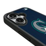 Seattle Mariners Personalized Stripe Bump Phone Case for Apple iPhone