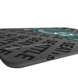 Seattle Mariners Personalized Tilt 15-Watt Wireless Charger and Mouse Pad