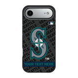Seattle Mariners Personalized Tilt Bump Phone Case for Apple iPhone