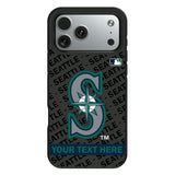 Seattle Mariners Personalized Tilt Bump Phone Case for Apple iPhone