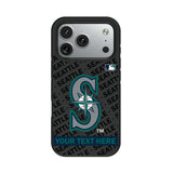 Seattle Mariners Personalized Tilt Bump Phone Case for Apple iPhone