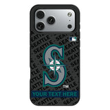 Seattle Mariners Personalized Tilt Bump Phone Case for Apple iPhone