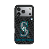 Seattle Mariners Personalized Tilt Bump Phone Case for Apple iPhone
