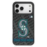 Seattle Mariners Personalized Tilt Bump Phone Case for Apple iPhone