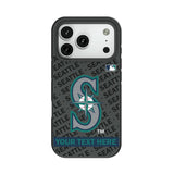 Seattle Mariners Personalized Tilt Bump Phone Case for Apple iPhone