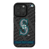 Seattle Mariners Personalized Tilt Bump Phone Case for Apple iPhone