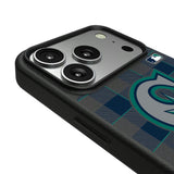 Seattle Mariners Plaid MagSafe Compatible Phone Case for Apple iPhone