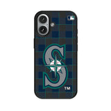 Seattle Mariners Plaid MagSafe Compatible Phone Case for Apple iPhone