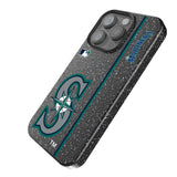 Seattle Mariners Sidebar Black Bling Phone Case for Apple iPhone