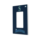 Seattle Mariners Solid Hidden-Screw Light Switch Plate