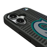 Seattle Mariners Text Backdrop Bump Phone Case for Apple iPhone