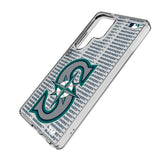 Seattle Mariners Text Backdrop Clear Phone Case for Samsung Galaxy