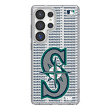 Seattle Mariners Text Backdrop Clear Phone Case for Samsung Galaxy