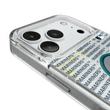 Seattle Mariners Text Backdrop Glitter Phone Case for Apple iPhone